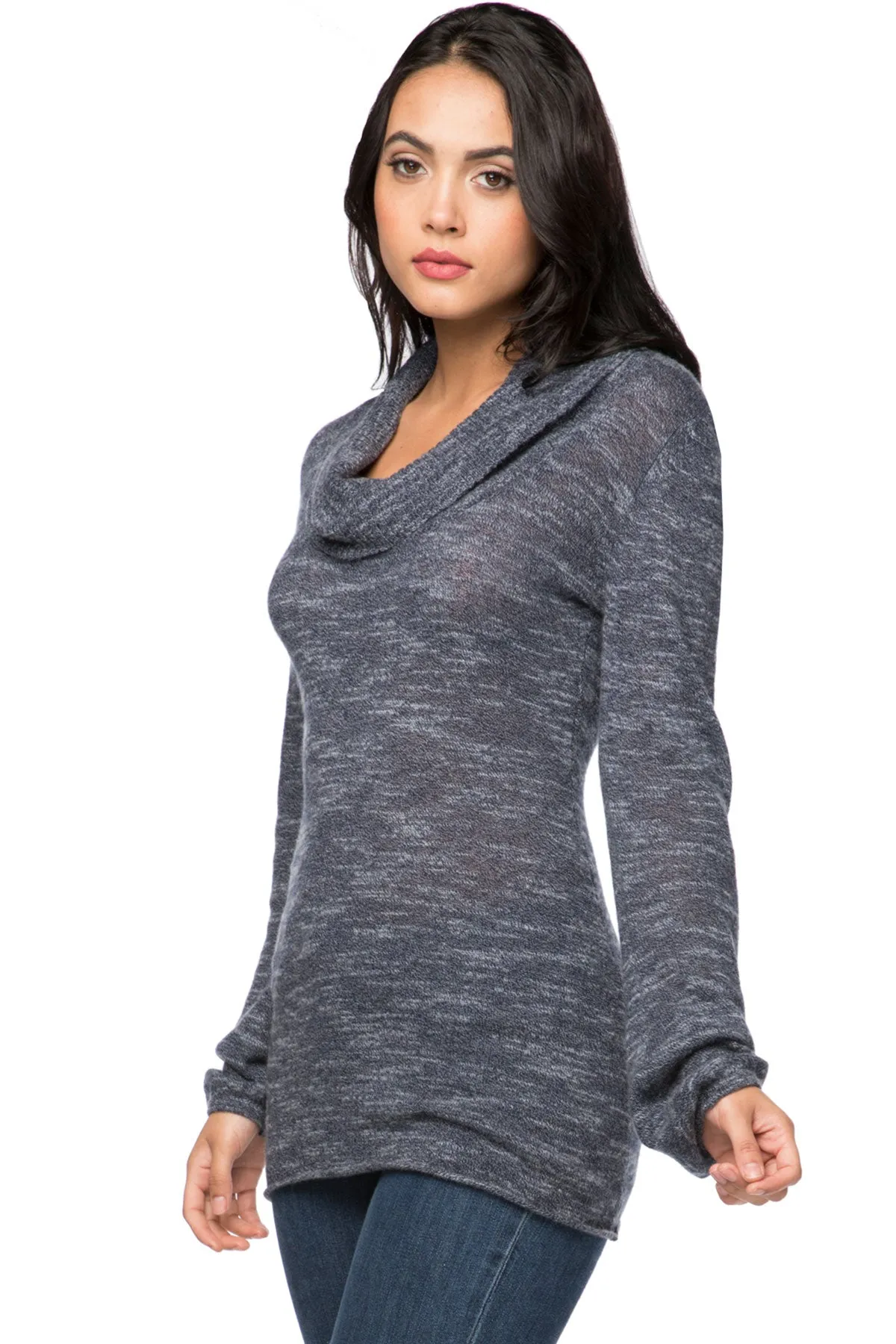 100% Cashmere Gauzy Textured Sweater Knit - Flirty & Femme