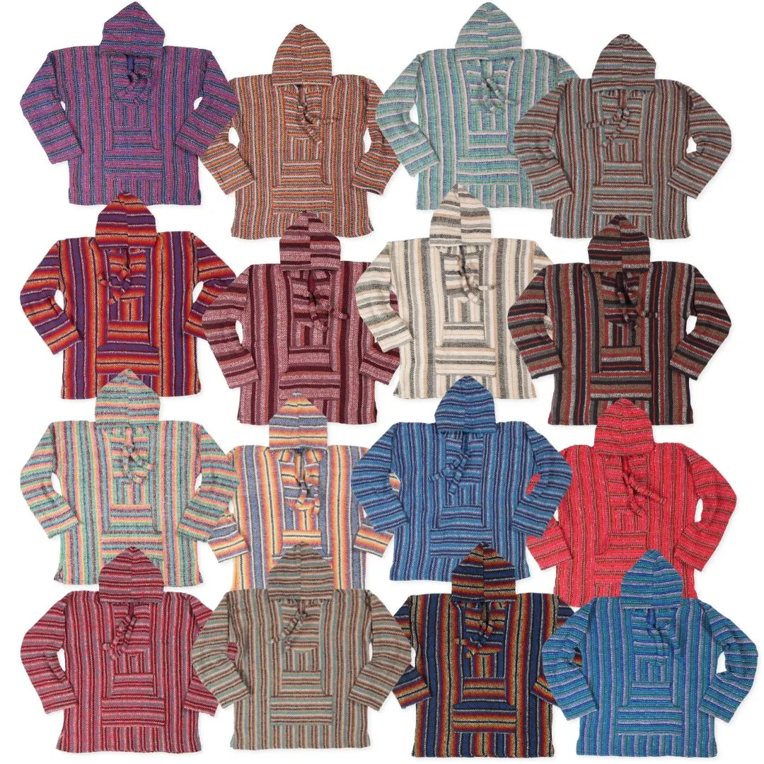 24 Assorted Premium Grade Baja Pullovers, Only $10.50 ea.