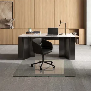 60" x 60" - XL Square Glass Chair Mat