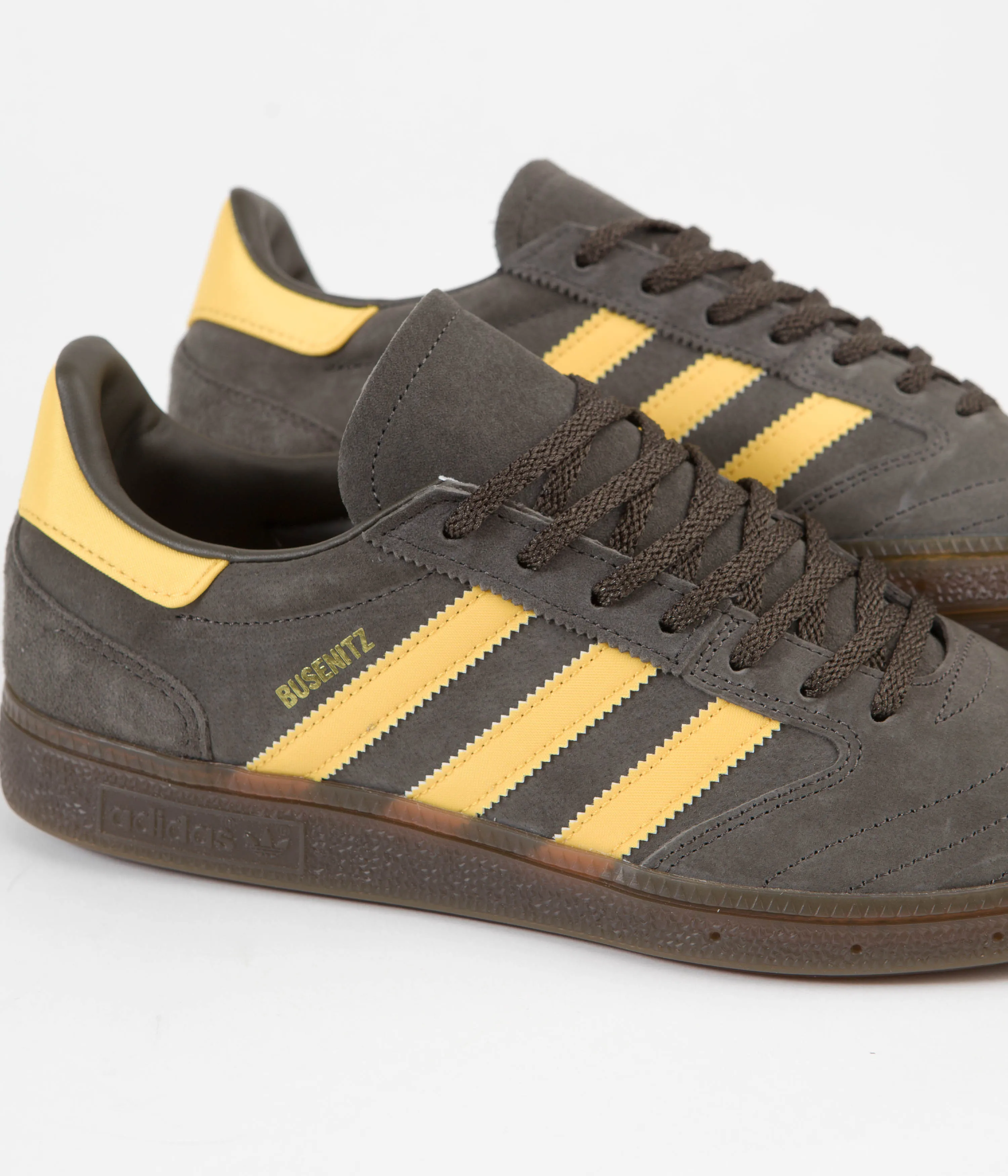 Adidas Busenitz Vintage Shoes - Shadow Olive / Bold Gold / Gum5