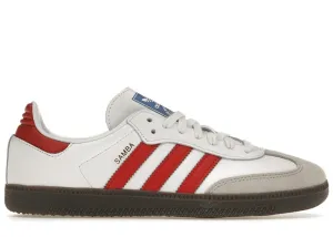 Adidas Samba Og White Better Scarlet