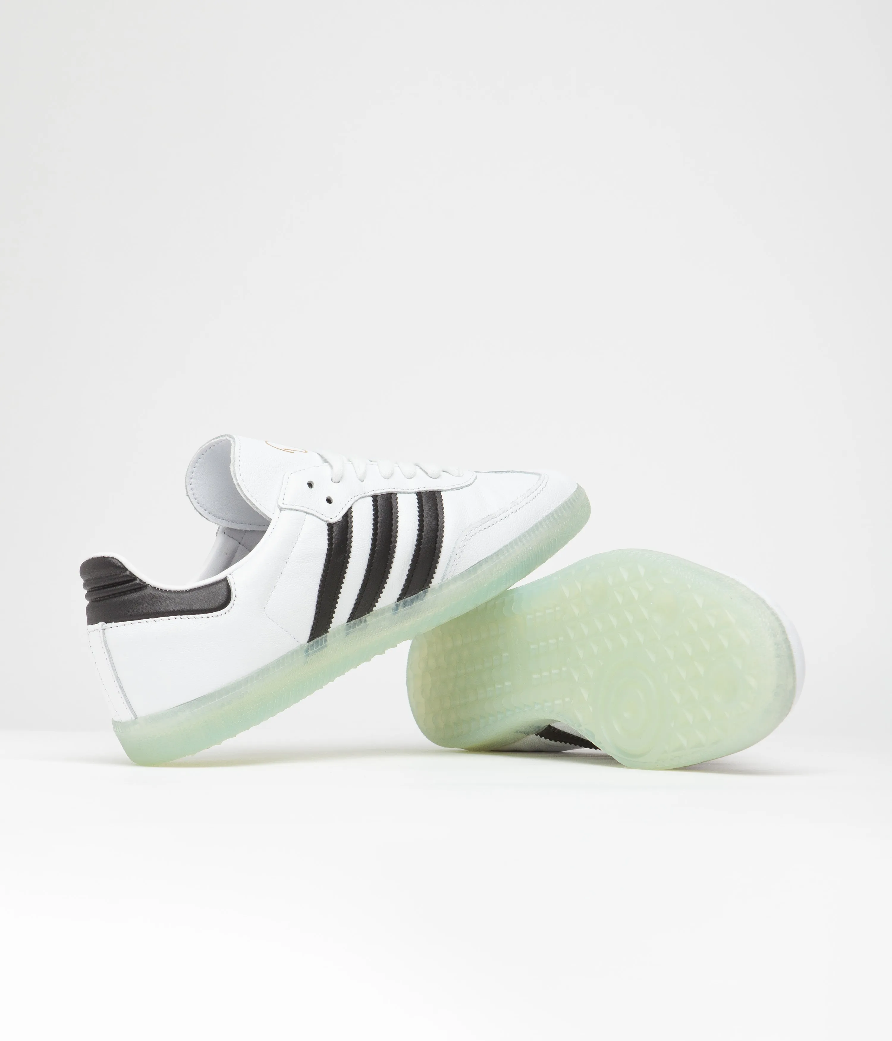 Adidas x Dill Samba Shoes - FTWR White / Core Black / Gold Metallic