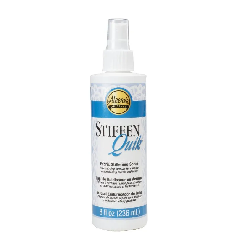 Aleene's Stiffen Quik Fabric Stiffening Spray 236ml