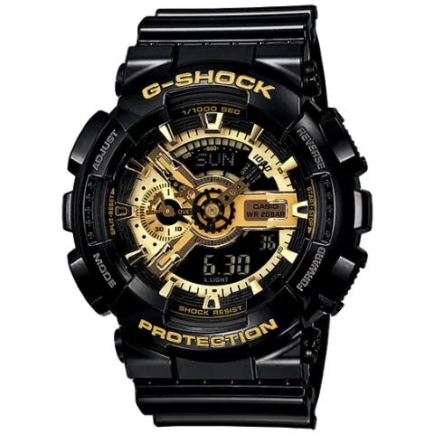 CASIO G-Shock 200M Water Resistant Shock Resistant #GA-110GB-1ADR