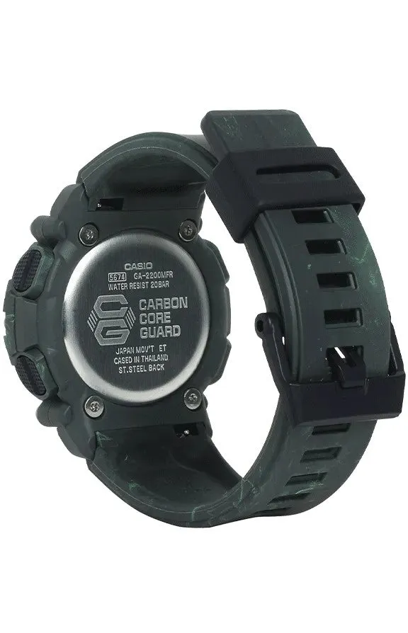 CASIO G-Shock 200M Water Resistant Shock Resistant #GA-2200MFR-3AER