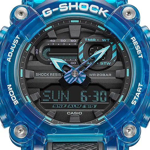 CASIO G-Shock 200M Water Resistant Shock Resistant #GA-900SKL-2AER