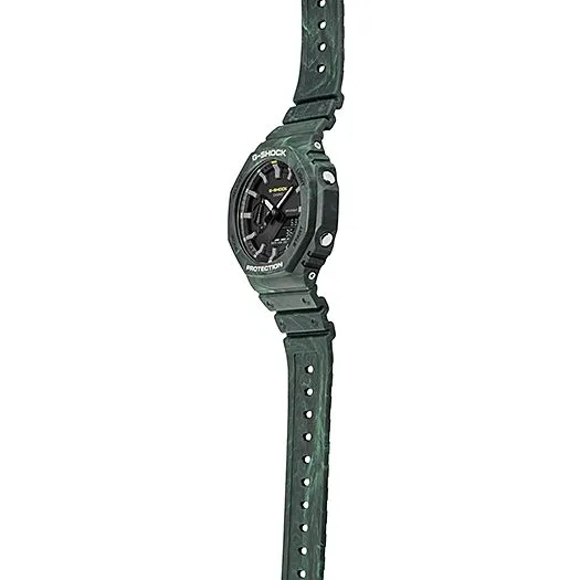 CASIO G-Shock Green 200M Water Resistant Shock Resistant #GA-2100FR-3AER