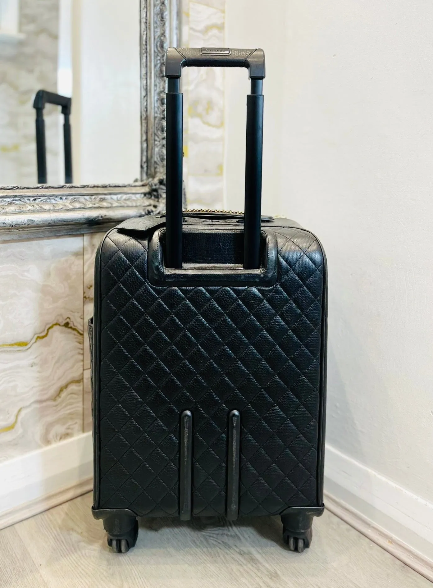 Chanel Caviar Quilted Leather Coco Suitcase