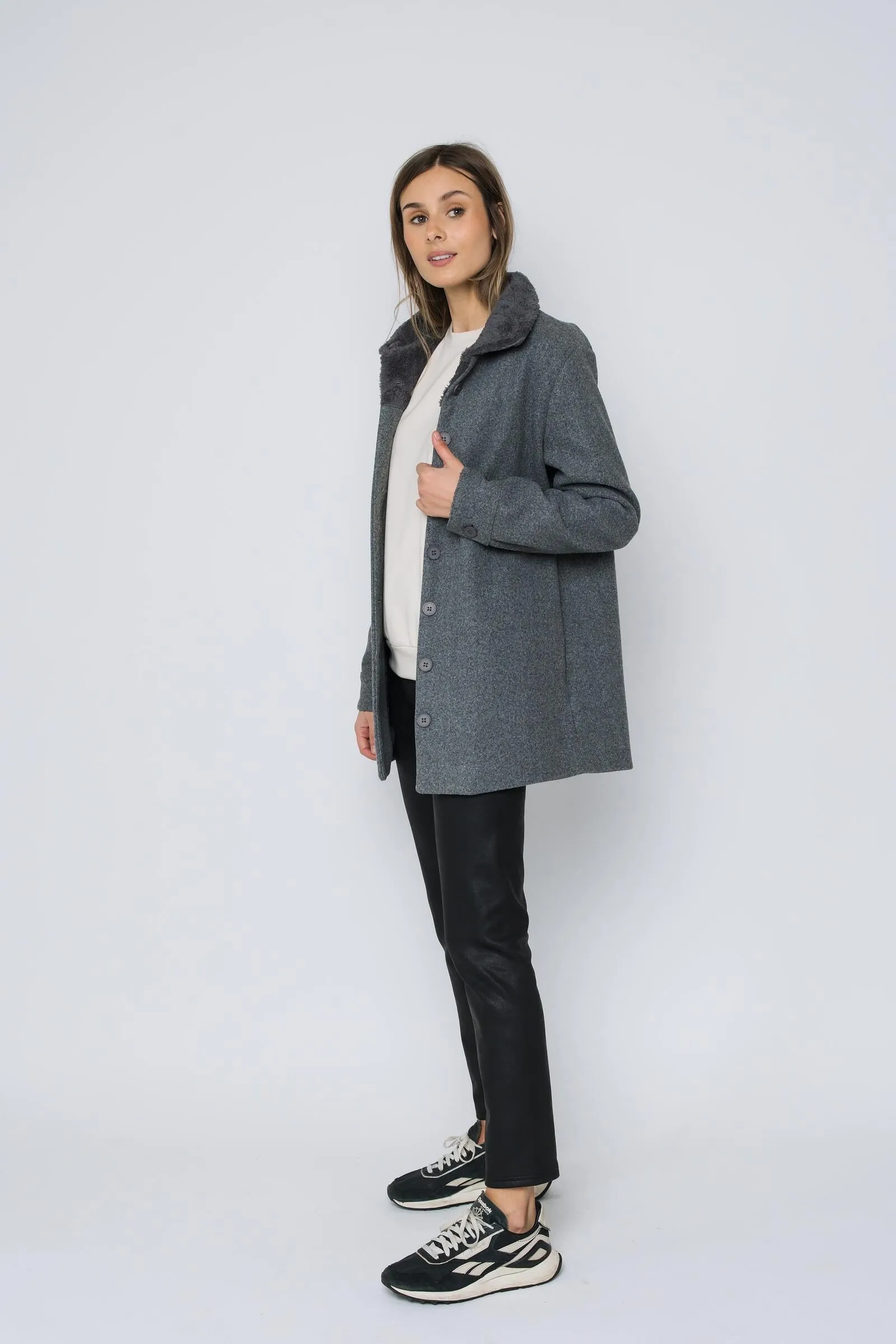 Cora High Neck Jacket