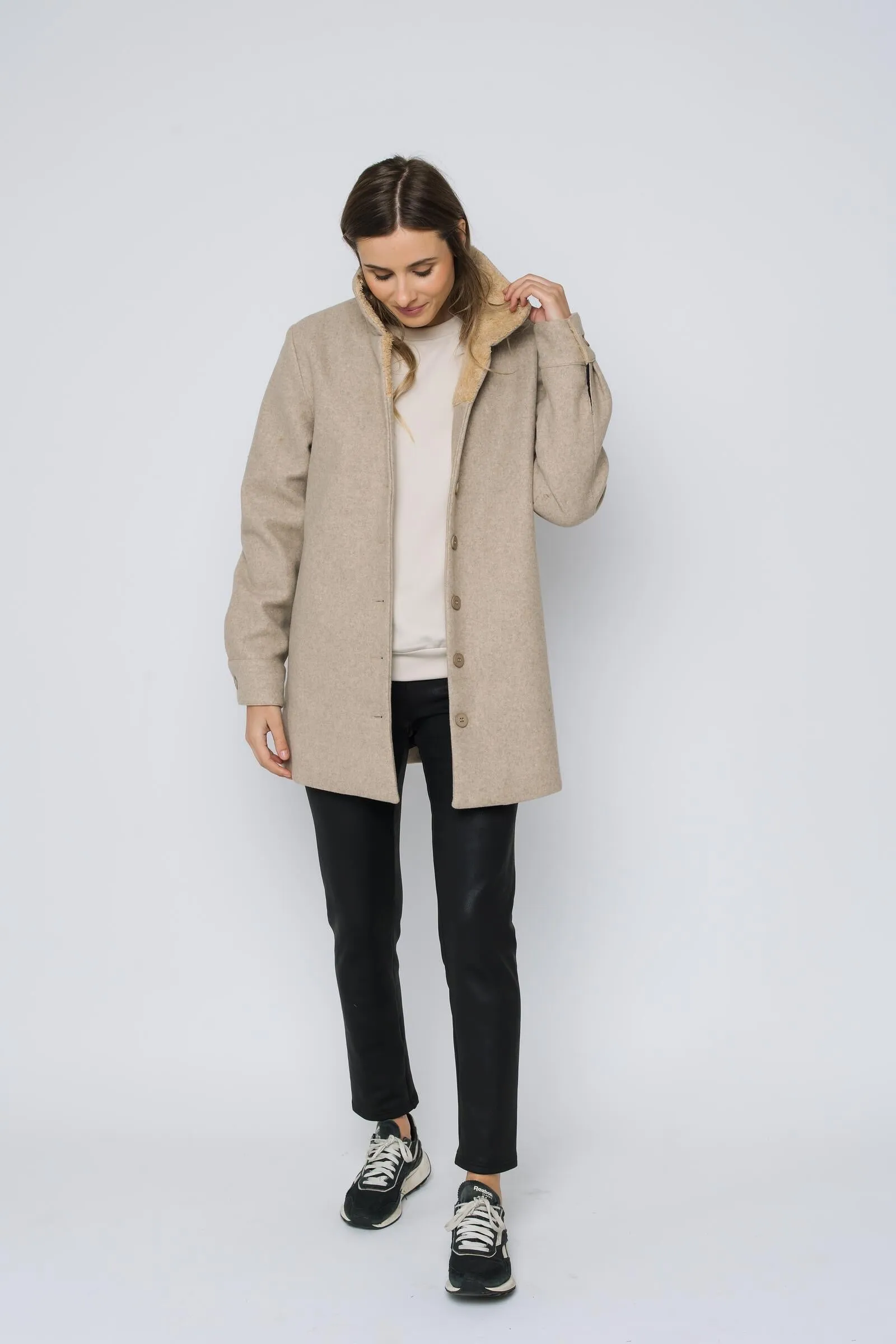 Cora High Neck Jacket