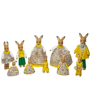 Festive Wooden Rabbit Family · Multiple Styles