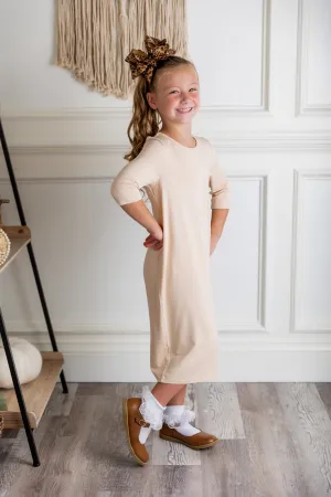 Girls' Midi Layering Dress