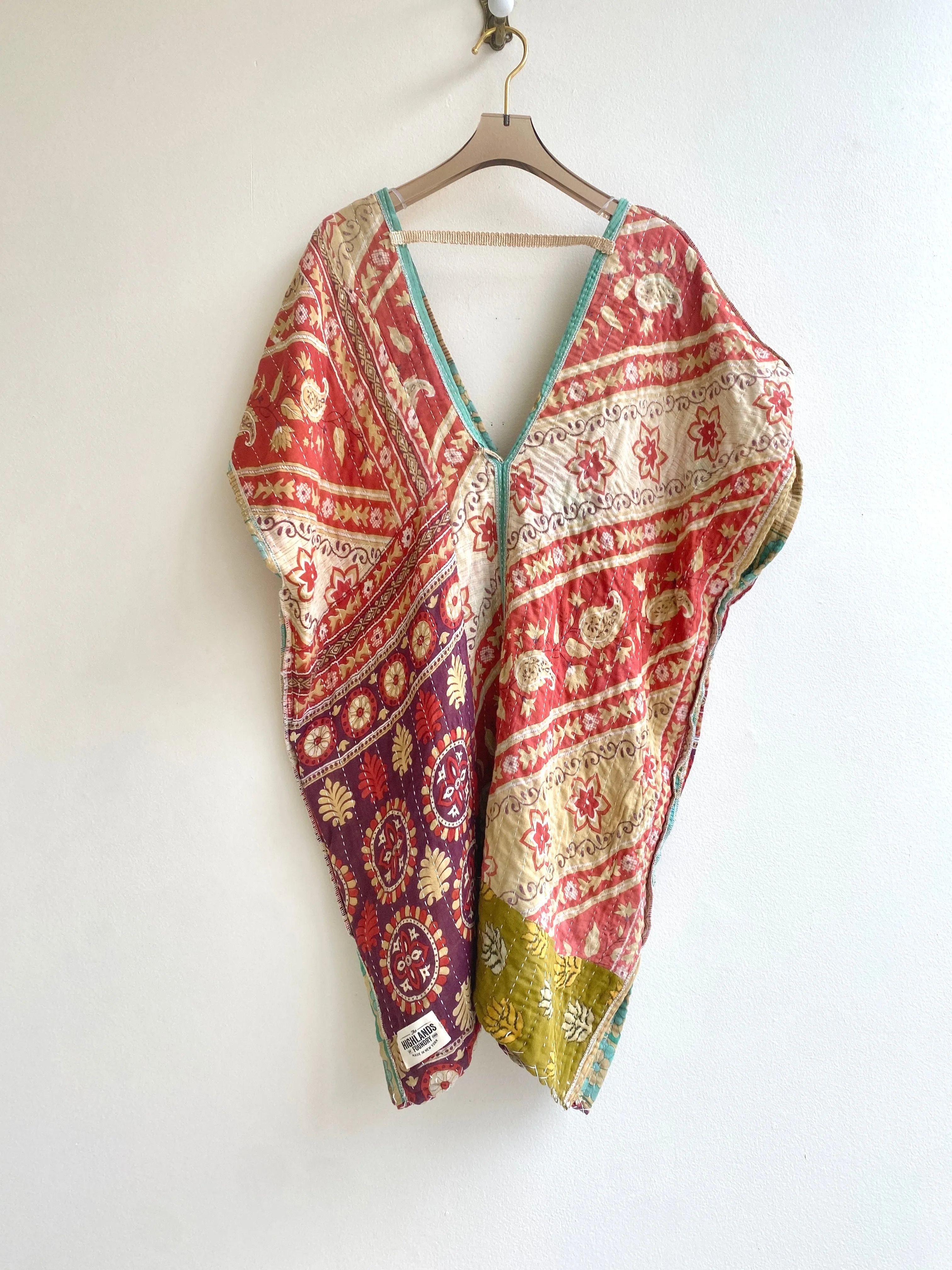 Kantha Quilt Reversible Caftan