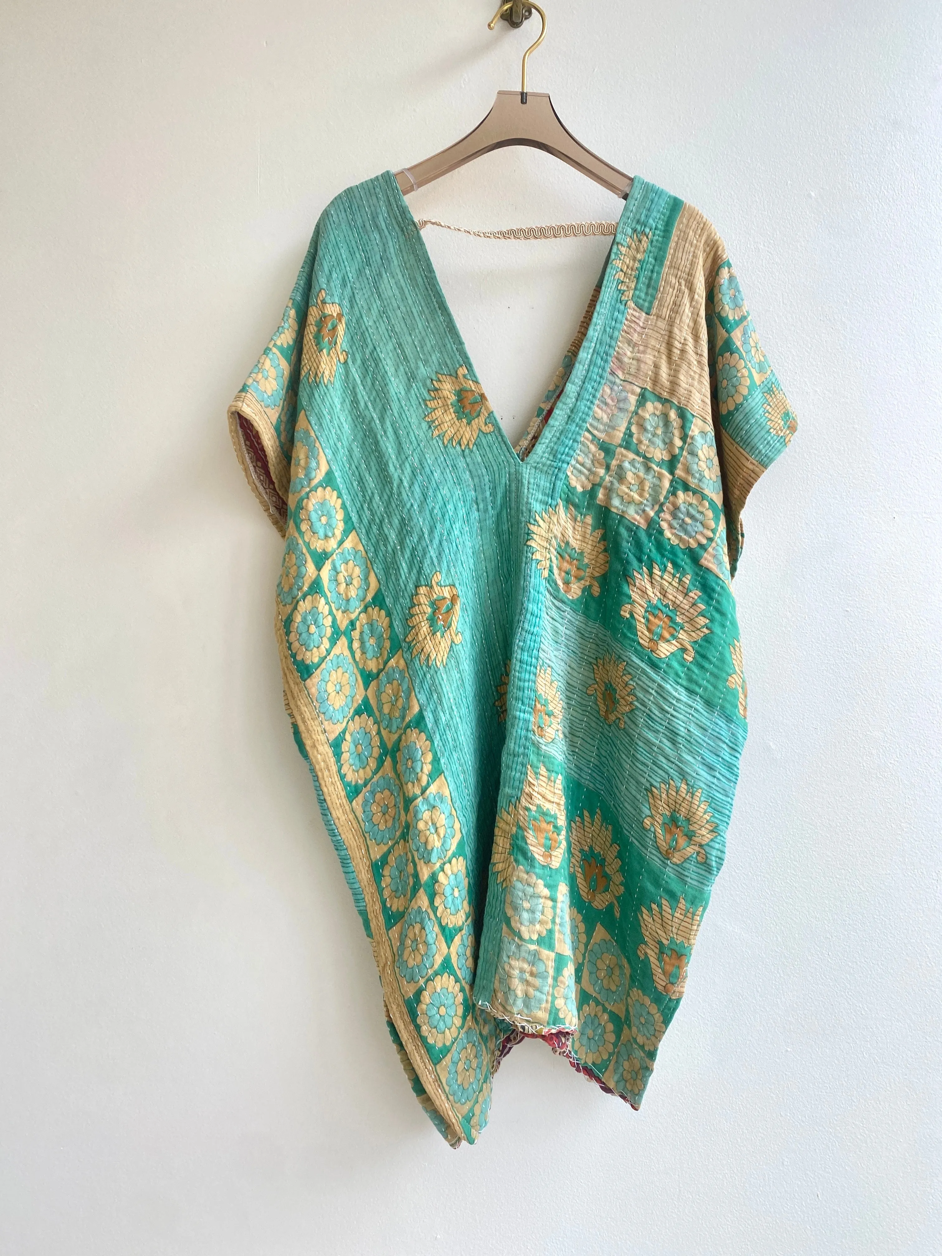 Kantha Quilt Reversible Caftan