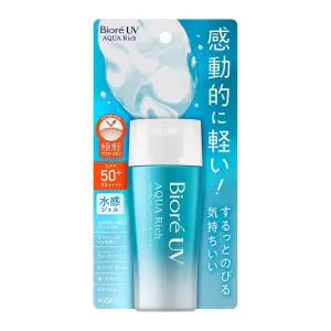 Kao Biore UV Aqua Rich Watery Gel SPF50 PA     70ml (New Version)