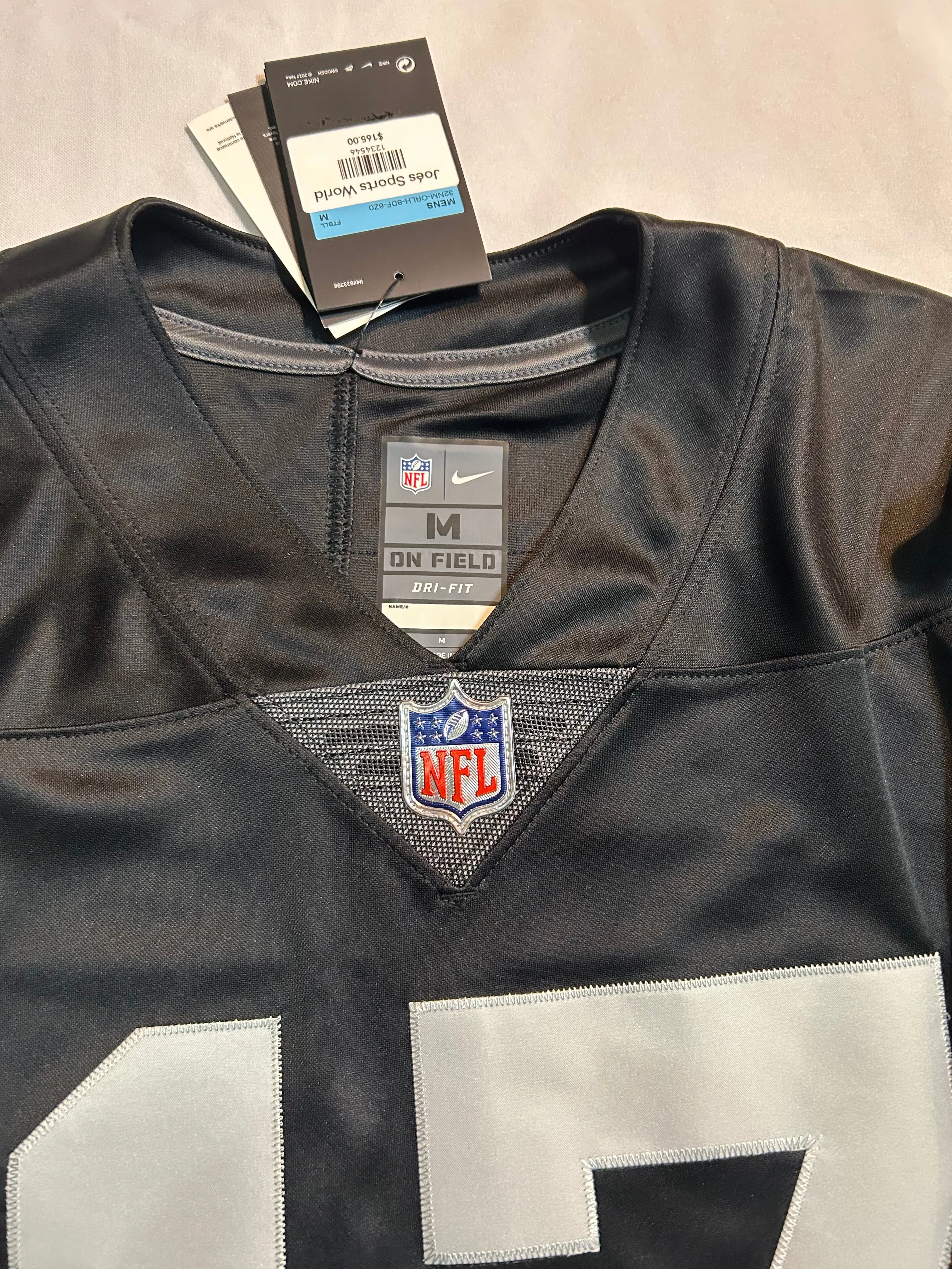 Las Vegas Raiders NFL Nike #17 Adams Men’s Stitch Jersey