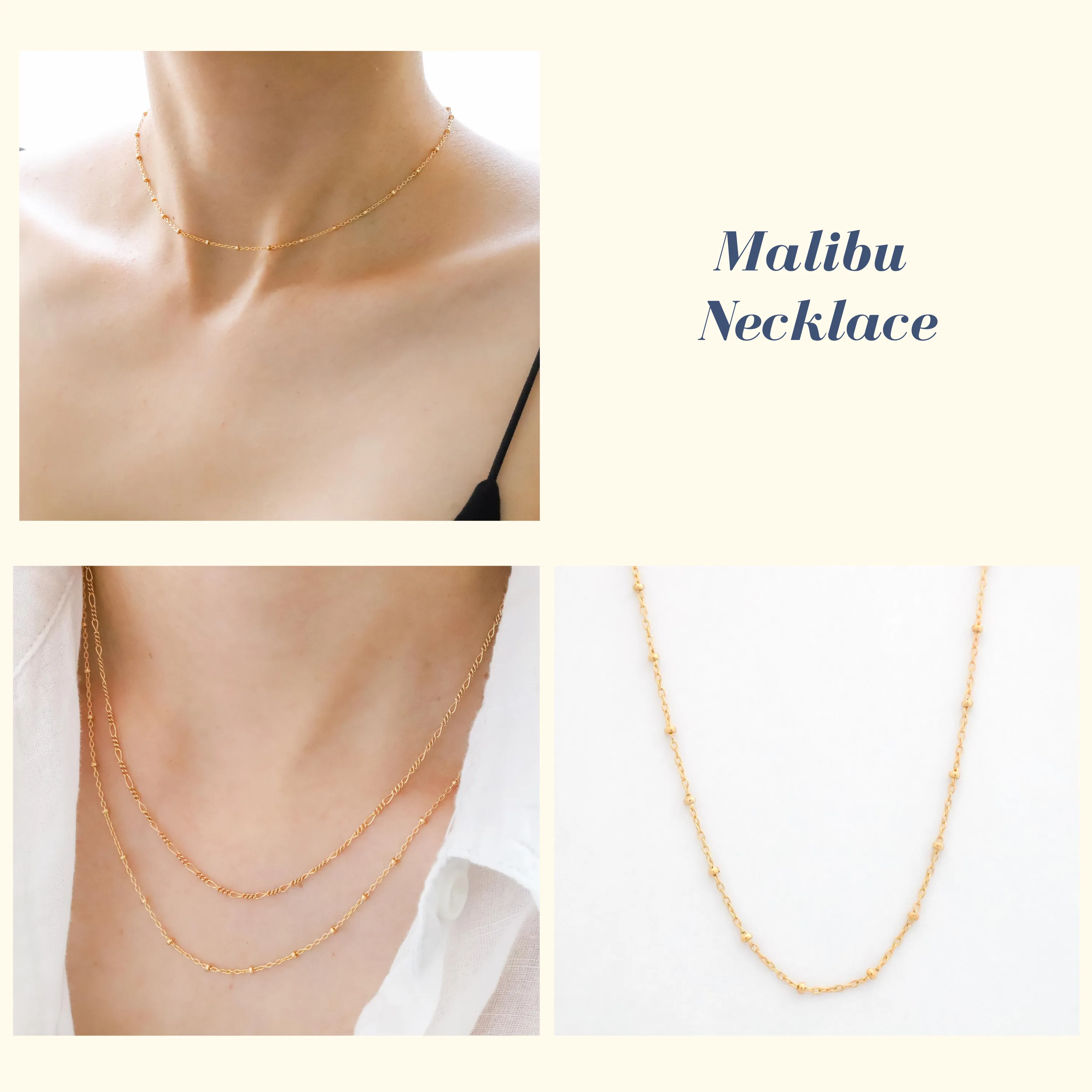 Layering Set (Malibu Necklace   Naples Necklace)