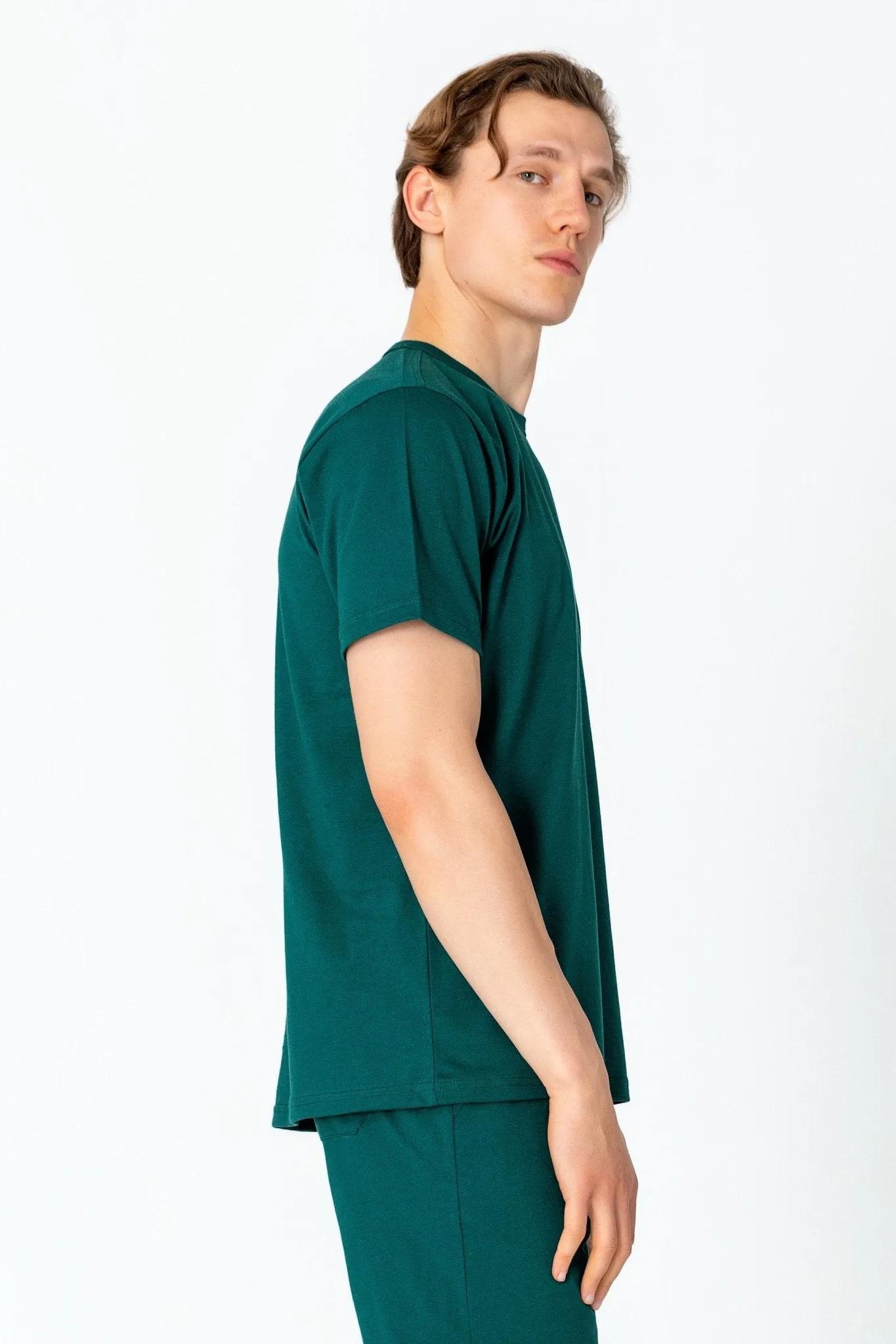 Lightweight Cotton T-shirt - Green