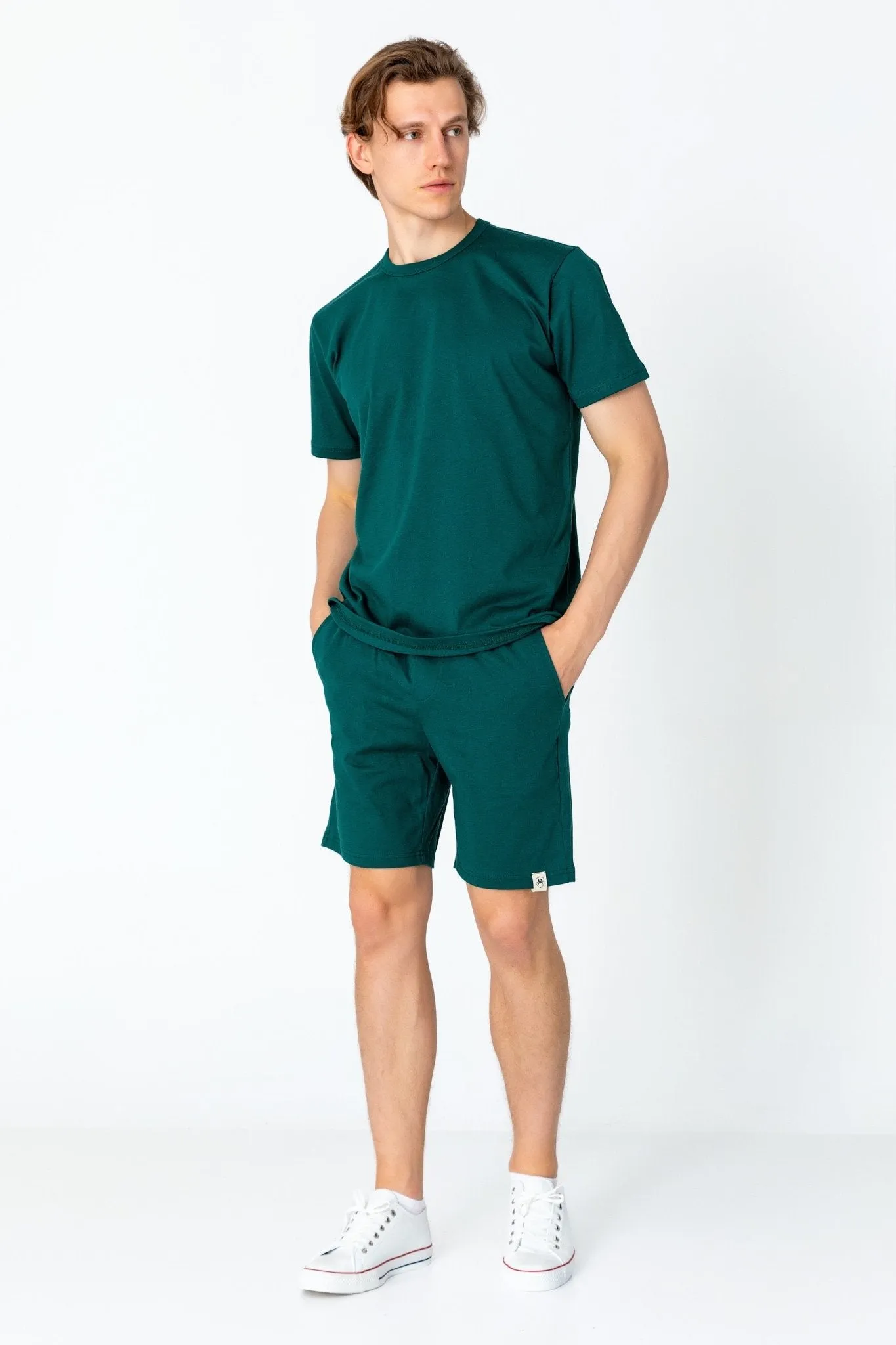 Lightweight Cotton T-shirt - Green