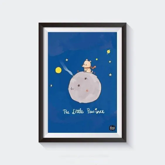 Little Paw-ince Wall Art