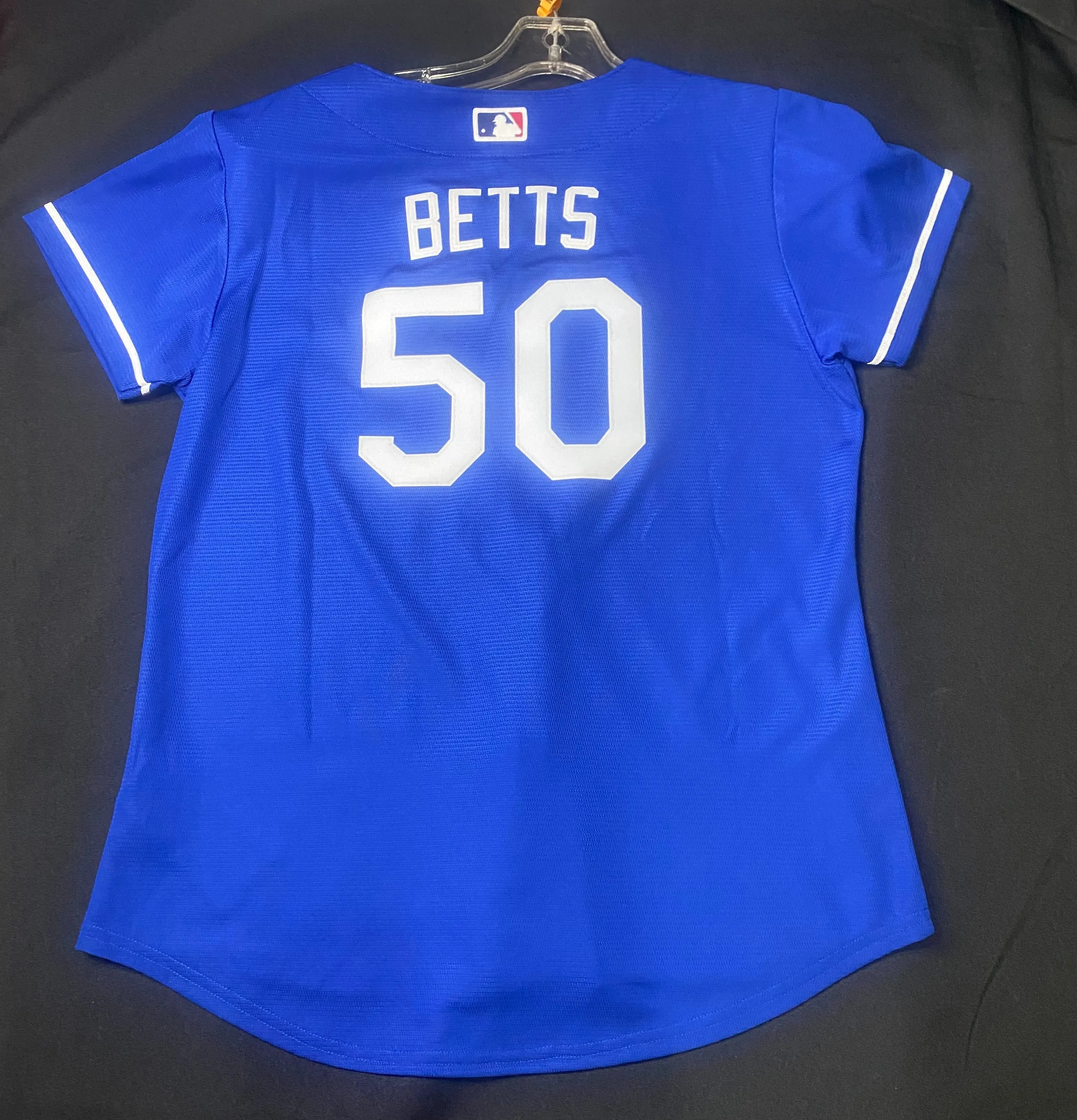 Los Angeles Dodgers MLB Nike Genuine Merchandise #50 Betts Women Jersey