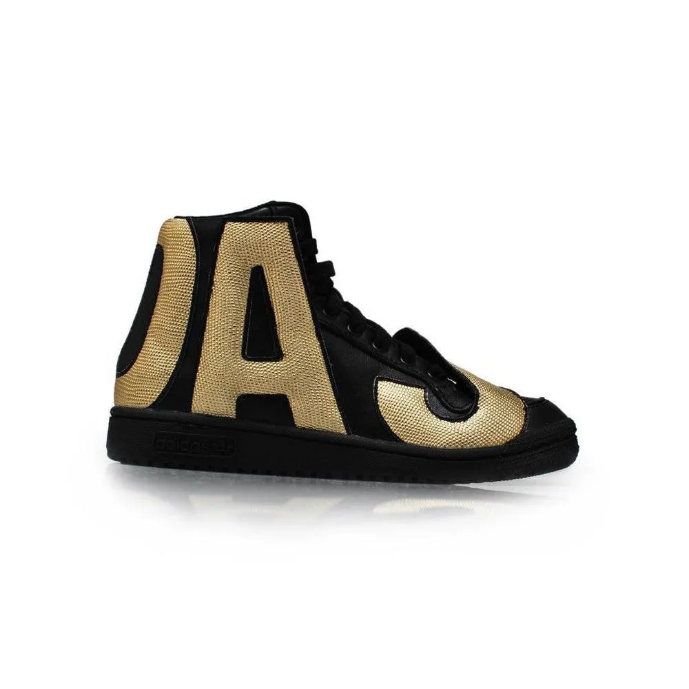 Mens Adidas Jeremy Scott JS Letters Gold *RARE*