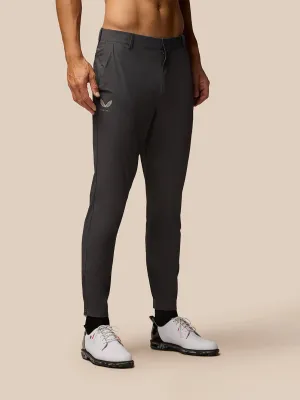 Men's Golf Water-Resistant Flex Cuffed Joggers - Gunmetal