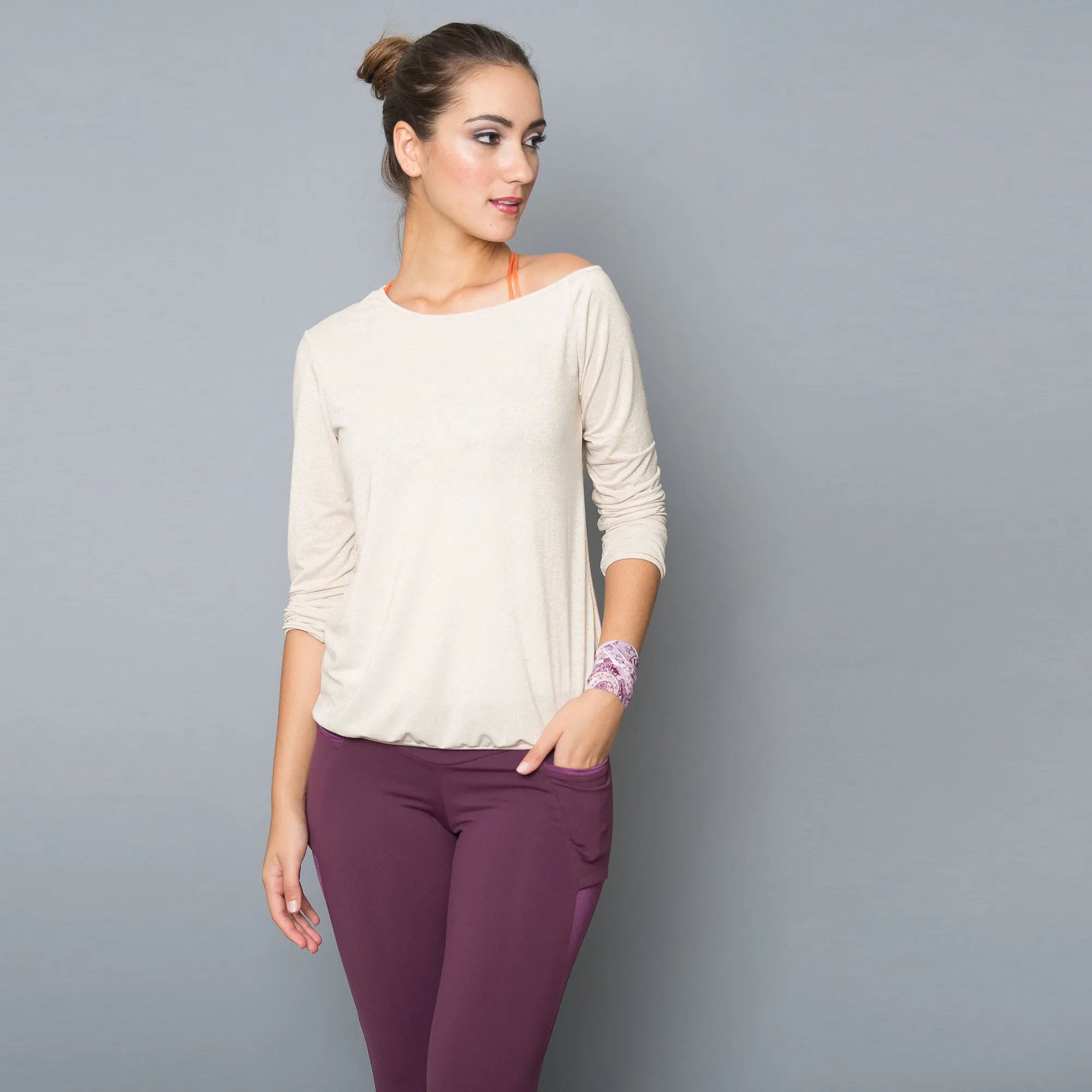 Mulberry Shimmer Pullover