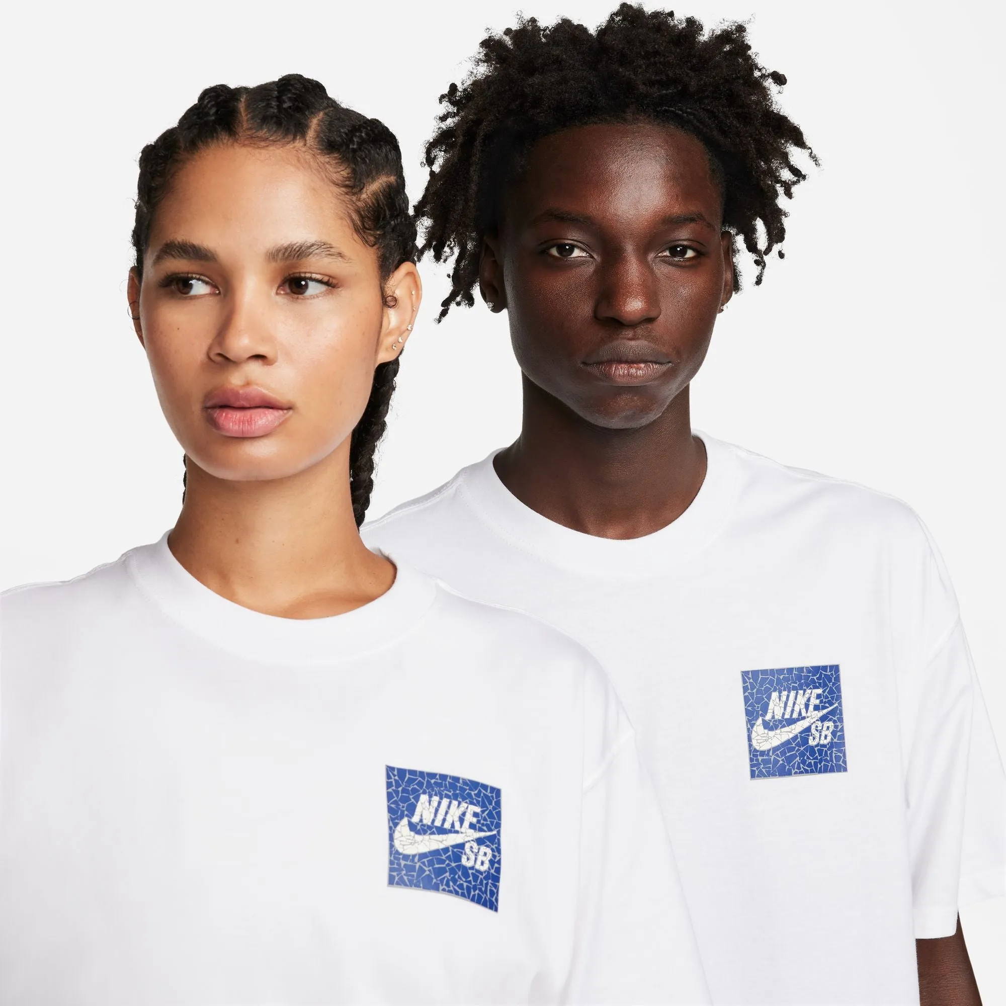 Nike SB  Mosaic Skate T-Shirt (White)