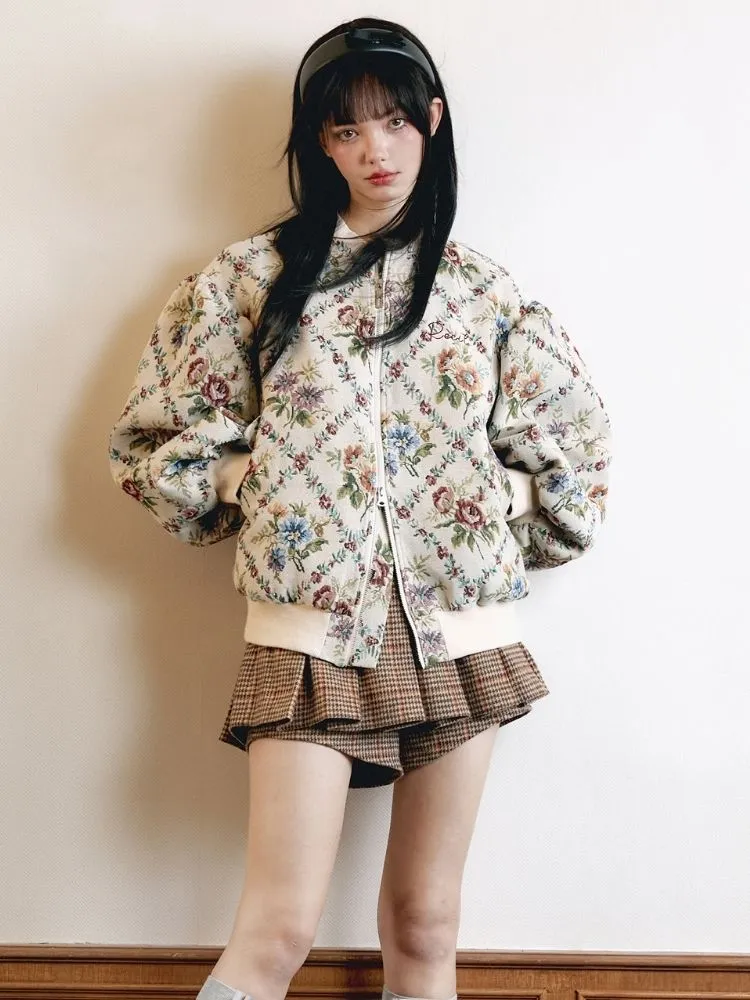 Oil Painting Jacquard Cotton Jacket【s0000005523】