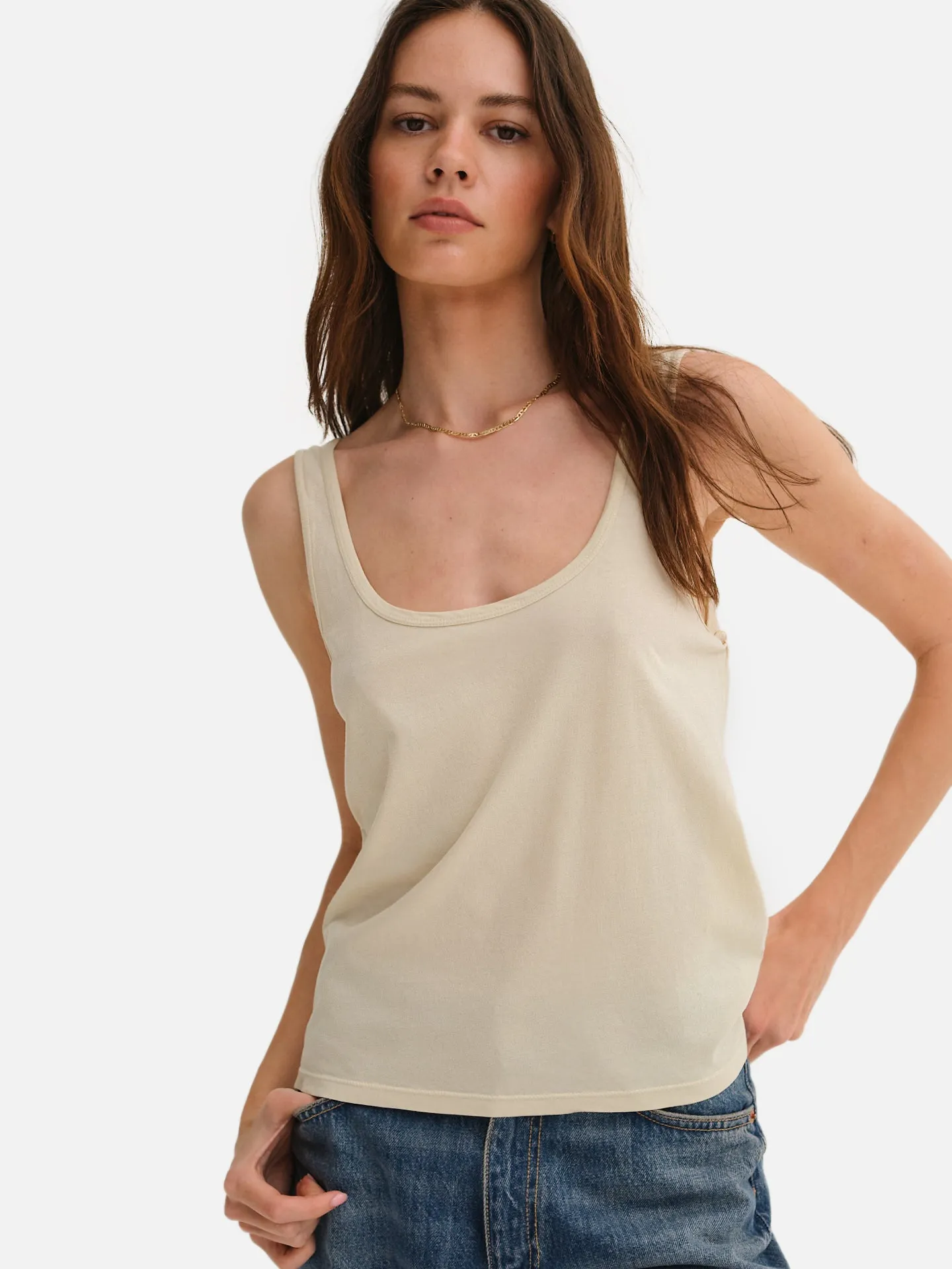 Organic Cotton Layering Tank