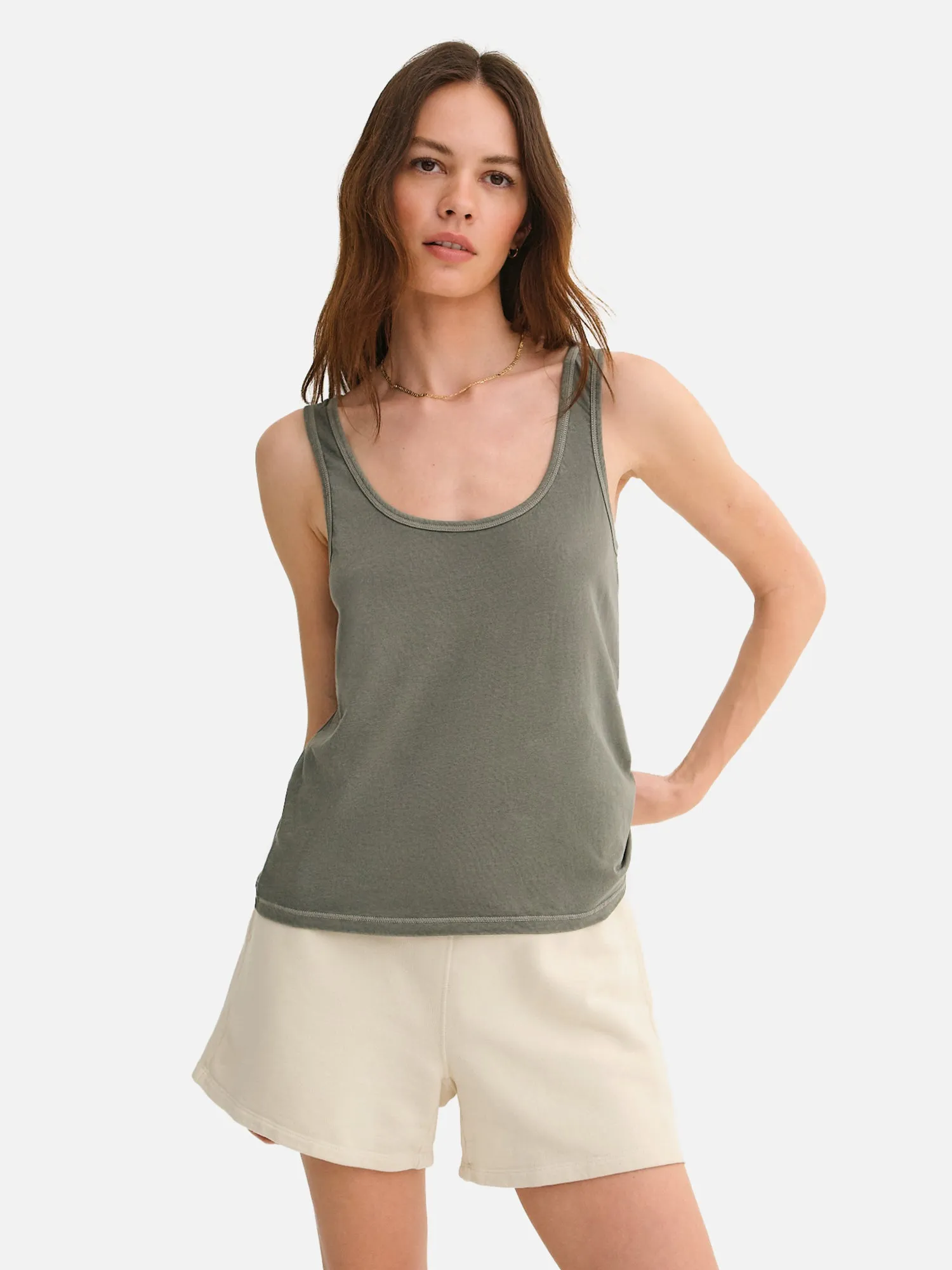 Organic Cotton Layering Tank