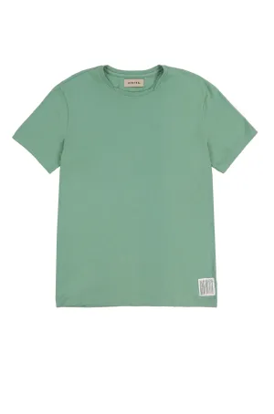 OYSTER NECK LAYERING TEE (GREEN)