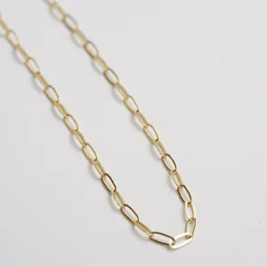 Paperclip Necklace in 14 Karat Gold Fill - Choose Your Size