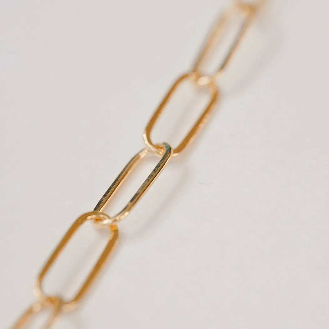 Paperclip Necklace in 14 Karat Gold Fill - Choose Your Size