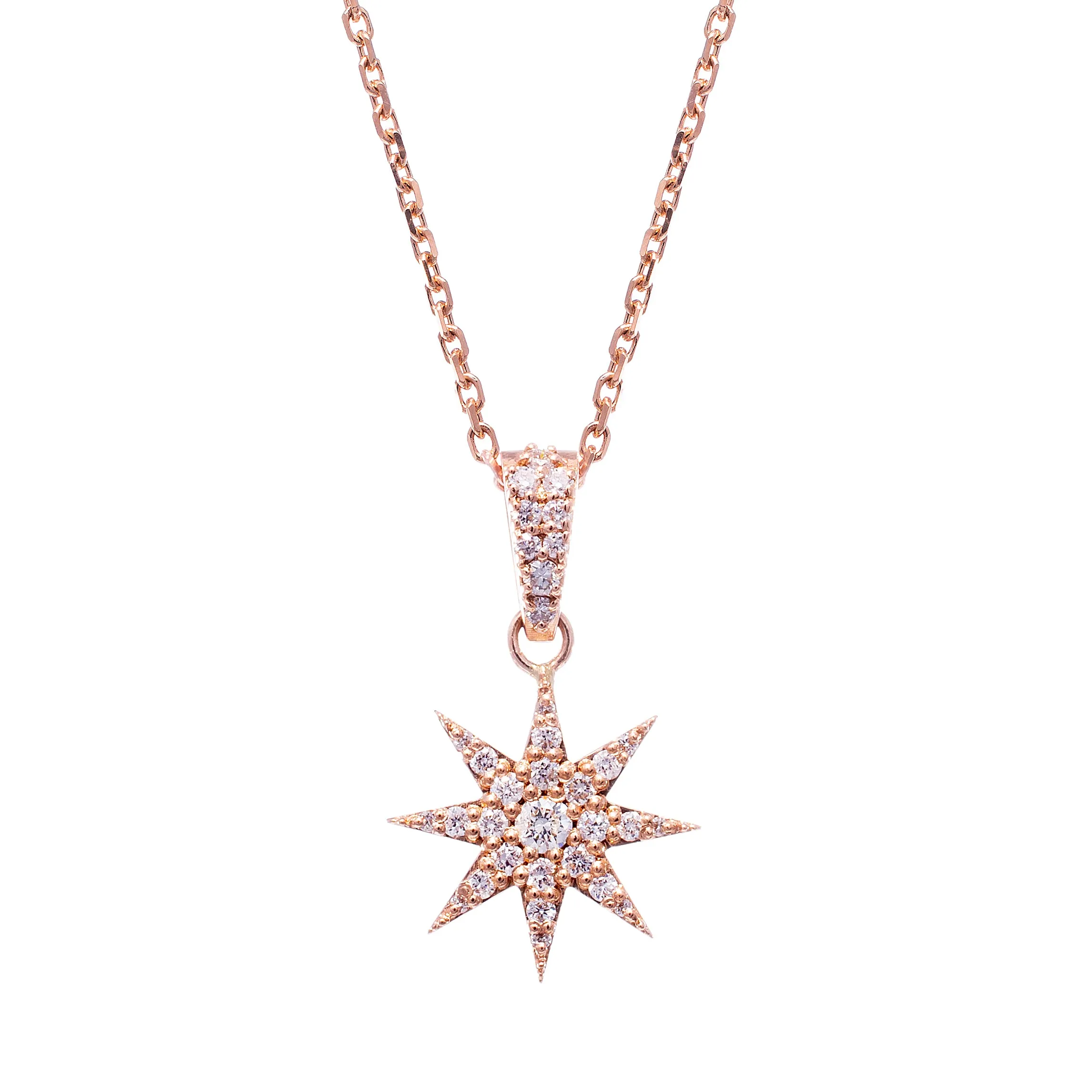 Pave Star Pendant