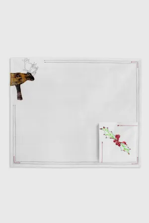 Placemat & Napkin Set - Moose