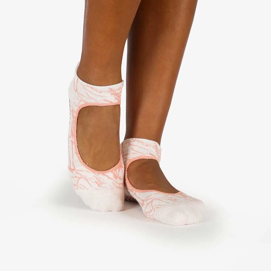 Pointe Studio Marble Strap Grip Sock