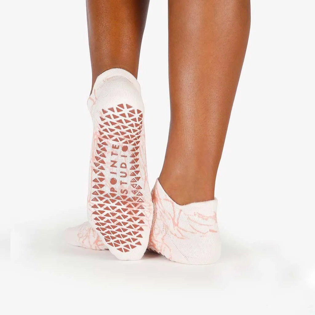 Pointe Studio Marble Strap Grip Sock