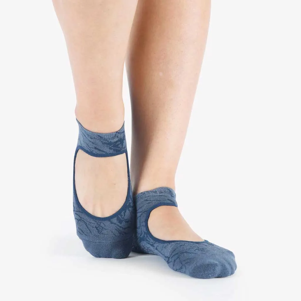 Pointe Studio Marble Strap Grip Sock