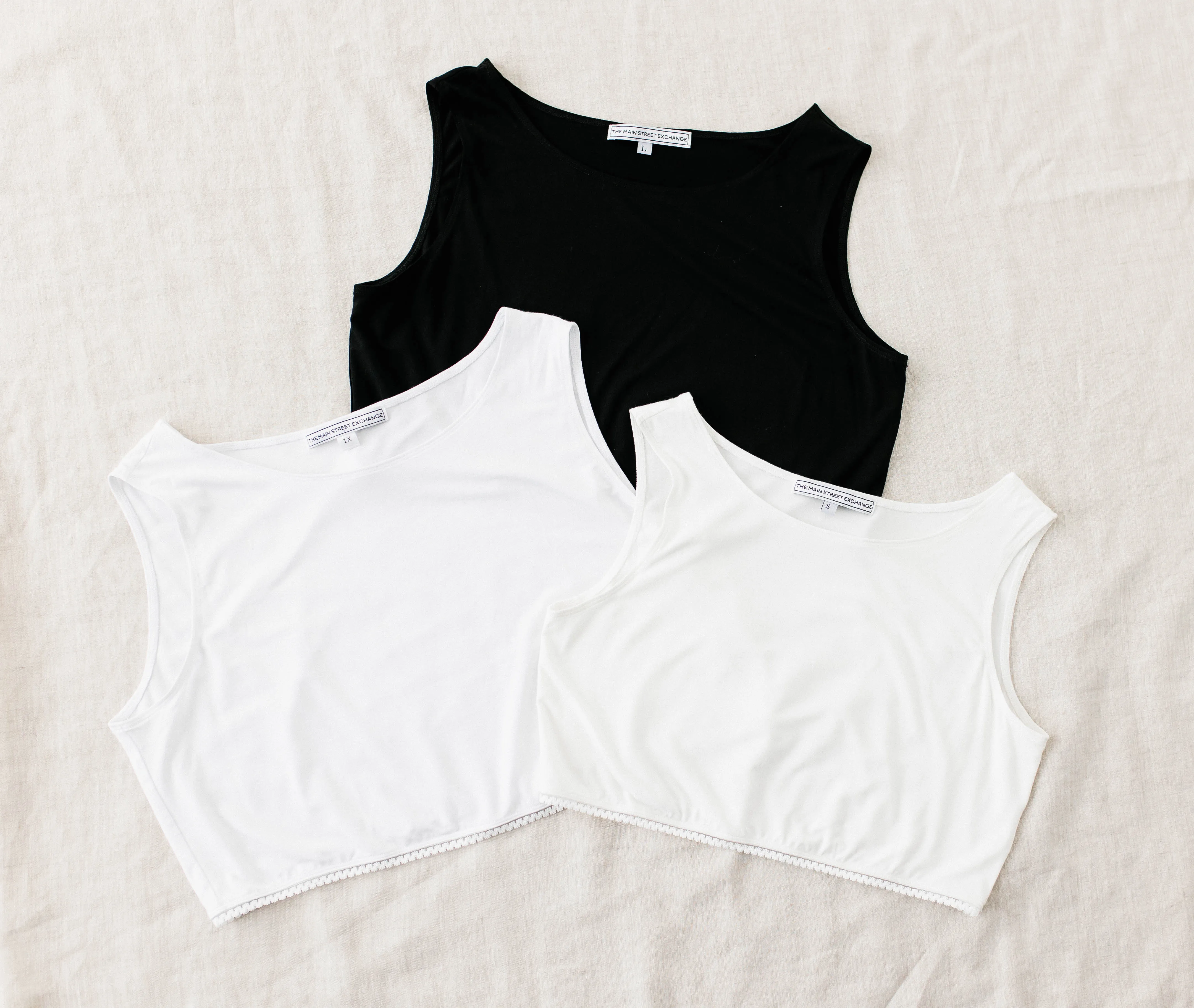 Reversible Cropped Layering Tank