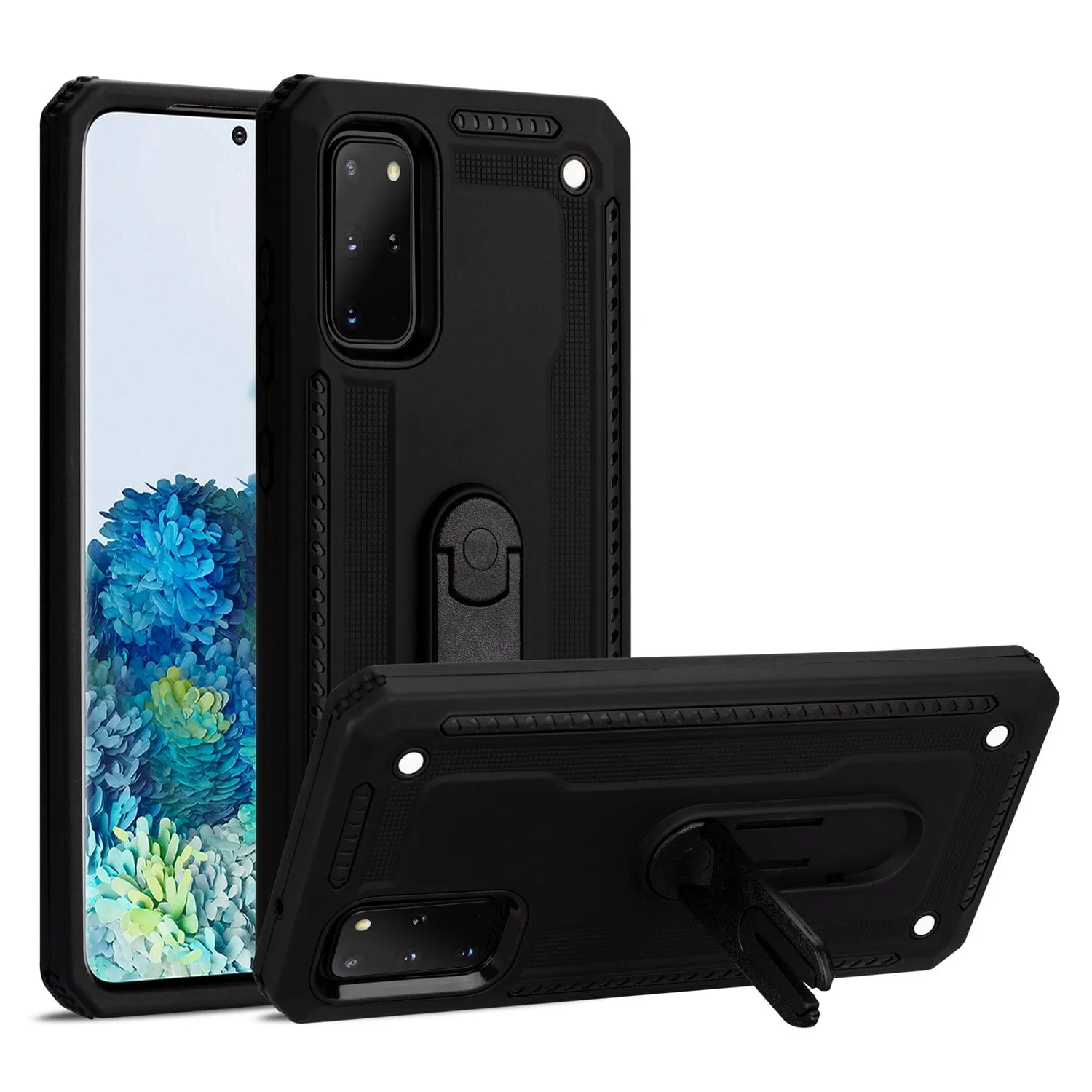 Samsung Galaxy S20  Case - Heavy-Duty, Kickstand/Air Vent Mount