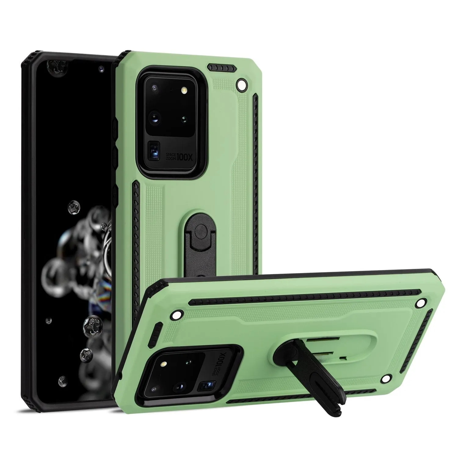 Samsung Galaxy S20 Ultra Case - Heavy-Duty, Kickstand/Air Vent Mount