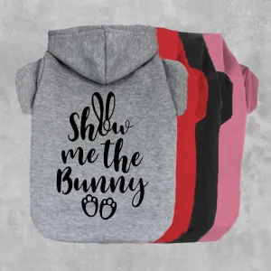 Show Me The Bunny Pet Hoodie