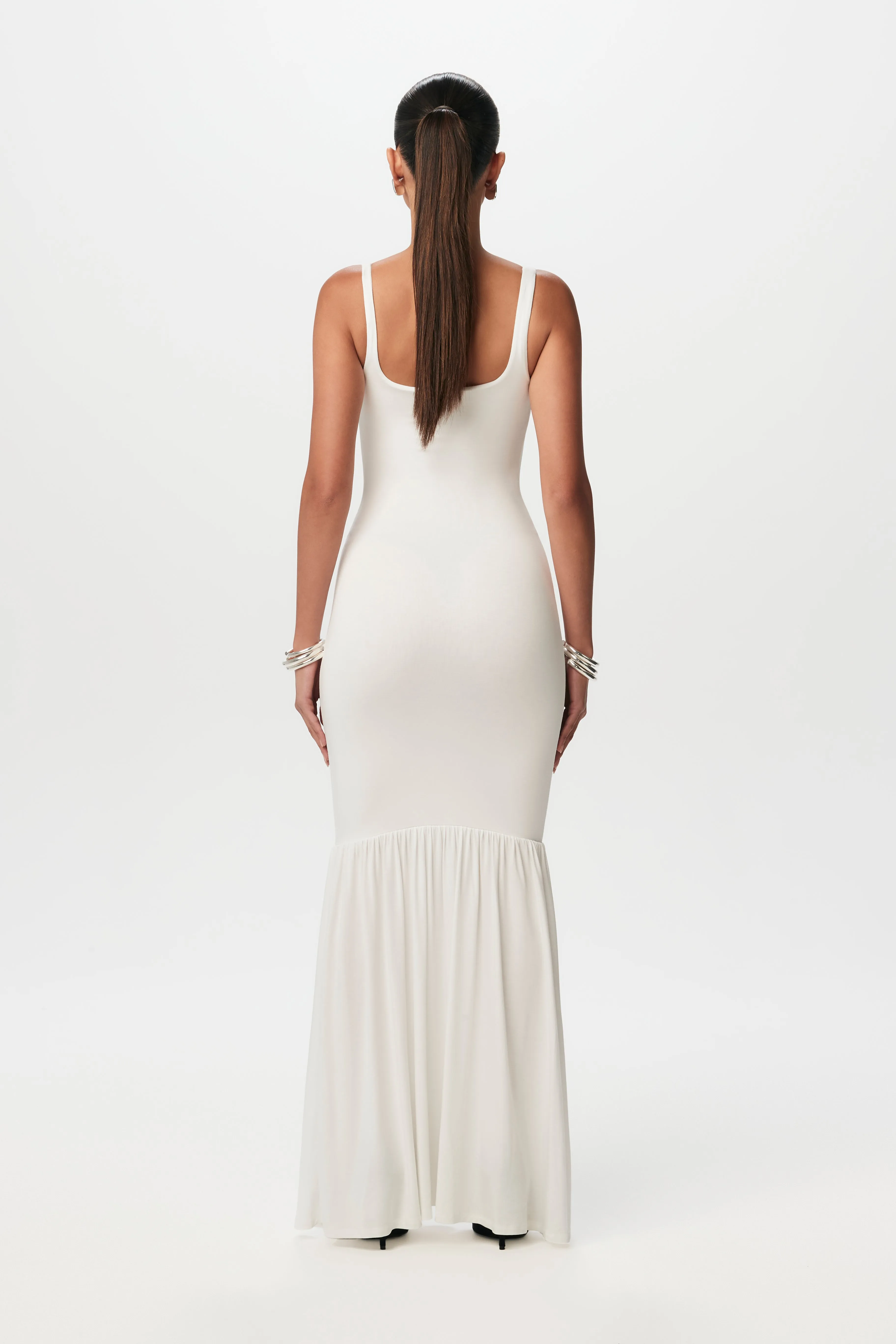 Smooth Tank Trumpet Maxi Dress