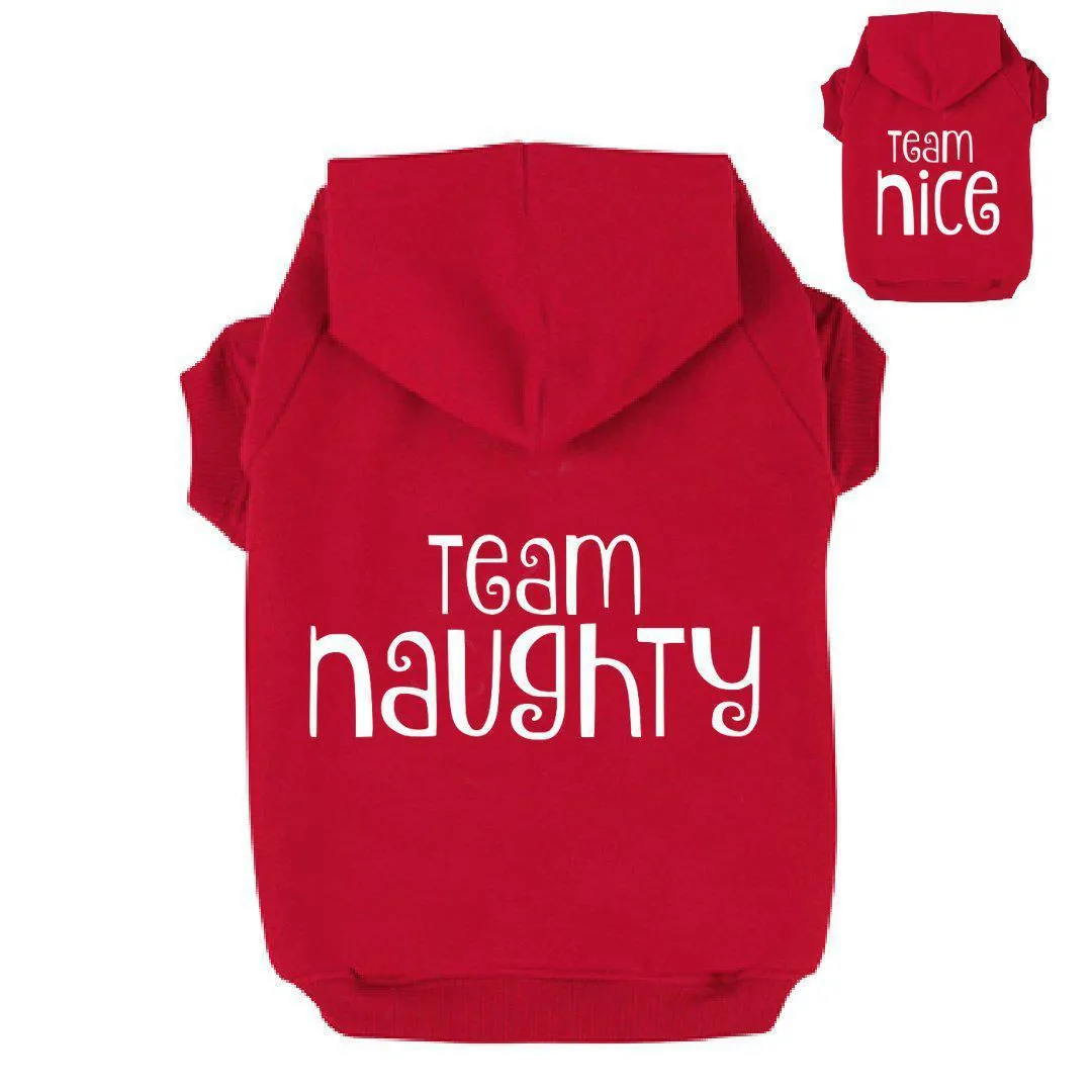 Team Naughty Pet Hoodie