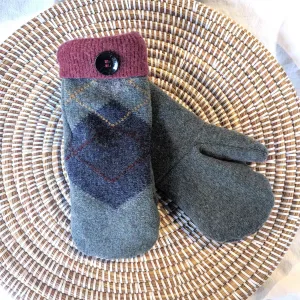 Upcycled Wool/Cashmere Mittens